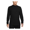 Nike As M Nl Ls Mock Neck Shirt 'black White'