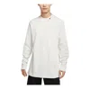Nike As M Nl Ls Mock Neck Shirt 'white Black'