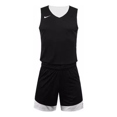 Nike As M Tank Reversible 'black' In Blue