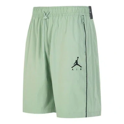 Nike As Men's J Jumpman Wvn Short Steam In Green