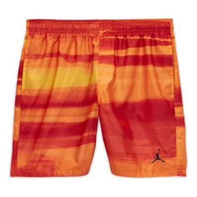 Nike As Men's J Lgc Aj11 Short Aop White In Orange