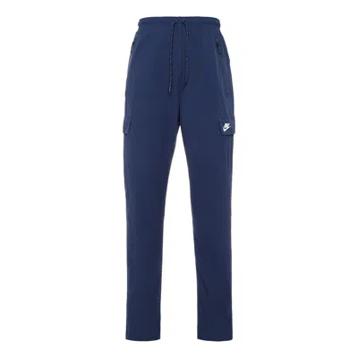 Nike As Men's  Sportswear Cargo Woven Pant Midnight Navy In Blue