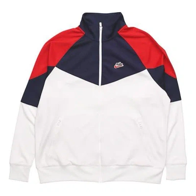 Nike As Men's  Sportswear He Wr Jkt Jacket Pk Summit White In Multi