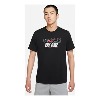 Nike As Men's  Sportswear Tee Swoosh By Air Gx Black