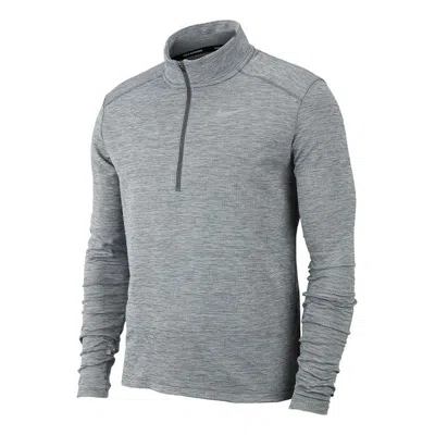 Nike As Men's Nk Df Pacer Top Hz Iron Grey In Gray