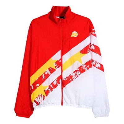 Nike As Men's Nk Throwback Jkt Jacket Wvn University Red