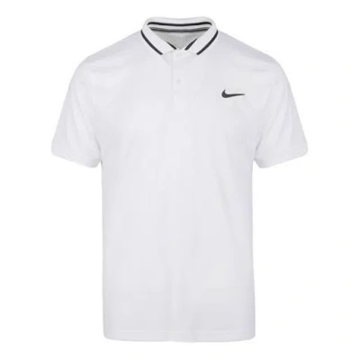 Nike As Men's Nkct Dry Polo Pique White