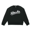 Nike As Men's Sportswear Air Crew Mx Ssnl In Black