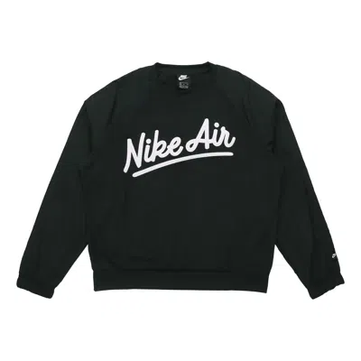 Nike As Men's Sportswear Air Crew Mx Ssnl In Black