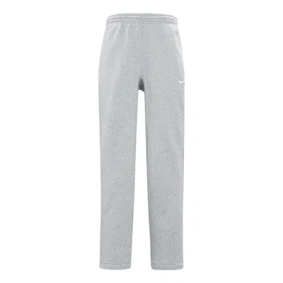Nike As  Club Oh Pant-swoosh-nf Breathable Knitting Plus Fleece Trousers Grey Gray In Blue