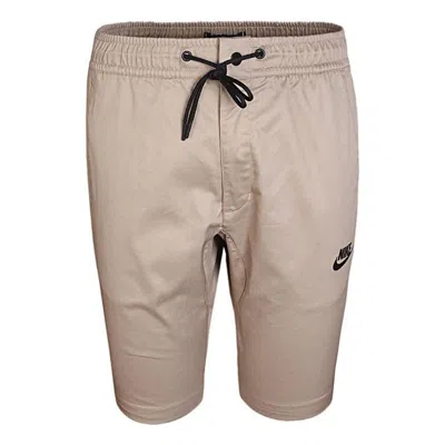 Nike As Nsw Woven Shorts 'dark Taupe' In Neutral