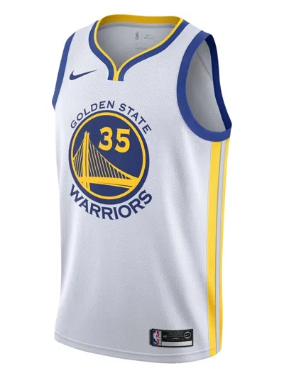 Nike Association Swingman Logo Detail Jersey In White