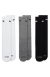Nike Assorted 3-pack Everyday Plus Cushion Crew Training Socks In Multi