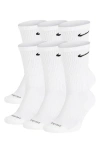 Nike Assorted 6-pack Everyday Plush Cushion Crew Training Socks In Multi