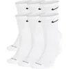 Nike Assorted 6-pack Everyday Plush Cushion Crew Training Socks In White