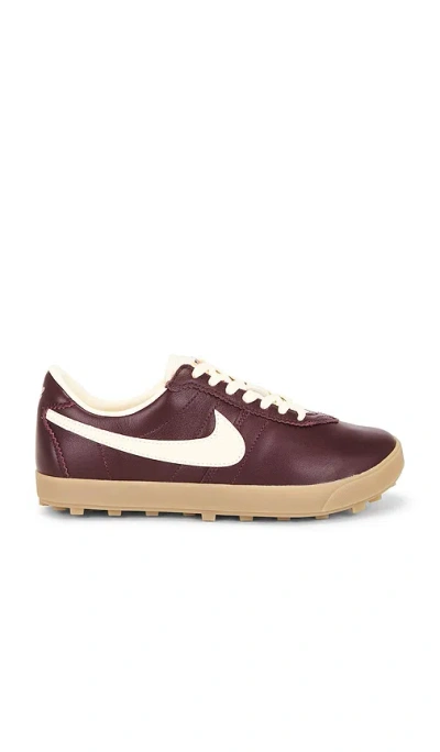 Nike Astrograbber Leather Sneaker In Brown