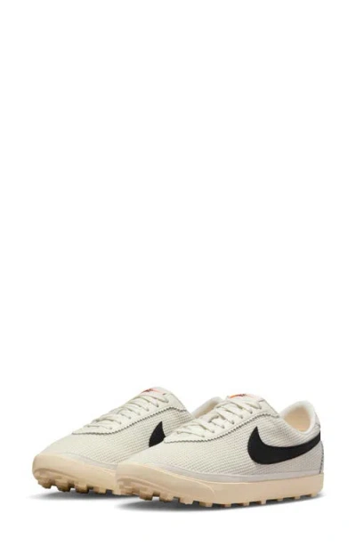 Nike Astrograbber Leather-trimmed Mesh Sneakers In White