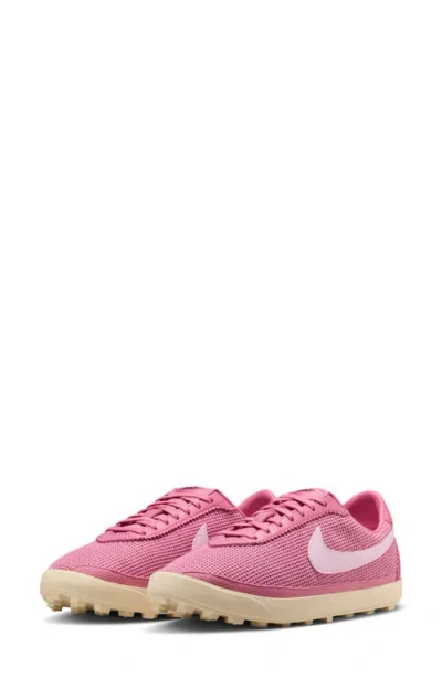 Nike Astrograbber Textile Football Sneaker In Pink