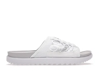 Pre-owned Nike Asuna Slide (women's) Sneakers In Photon Dust/white