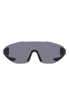 Nike Athena Edge 69mm Rimless Shield Sunglasses In Multi