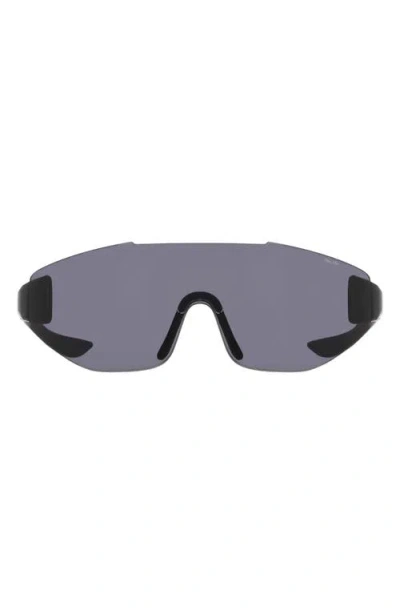 Nike Athena Edge 69mm Rimless Shield Sunglasses In Multi