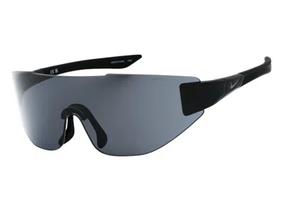 Pre-owned Nike Athena Shield Sunglasses 01169) In Black Grey (athena/edge/ib3517x