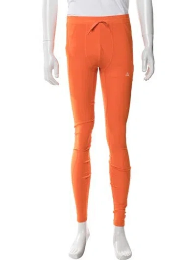 Pre-owned Nike Athletic Pants In Orange