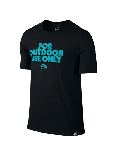 Nike Athletic Print T-shirt In Black