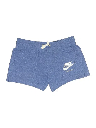 Pre-owned Nike Athletic Shorts In Blue