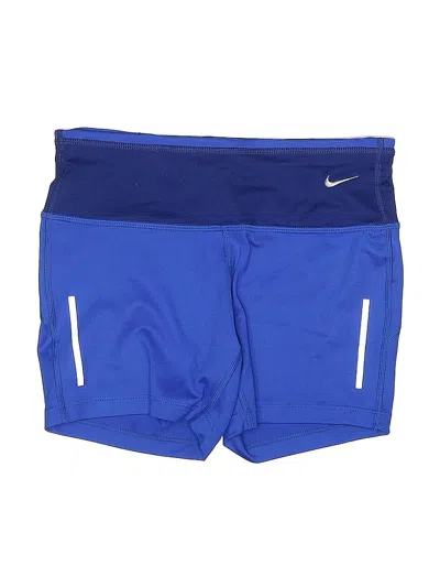 Pre-owned Nike Athletic Shorts In Blue