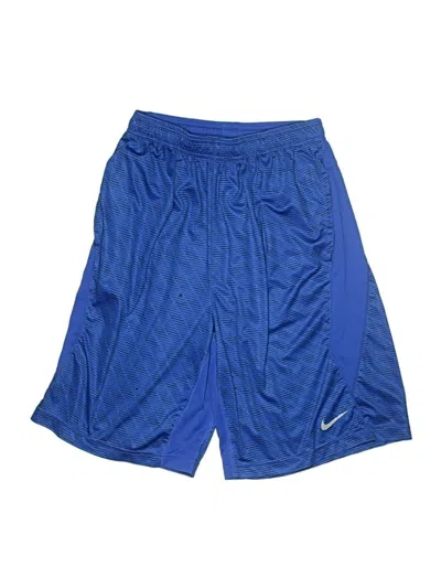 Pre-owned Nike Kids' Athletic Shorts In Blue