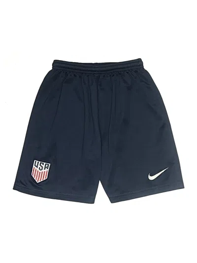 Pre-owned Nike Kids' Athletic Shorts In Blue