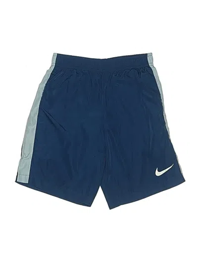 Pre-owned Nike Kids' Athletic Shorts In Blue