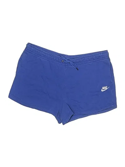 Pre-owned Nike Athletic Shorts In Blue