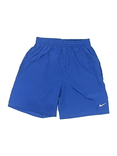 Pre-owned Nike Kids' Athletic Shorts In Blue