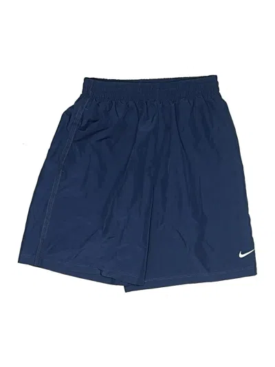 Pre-owned Nike Kids' Athletic Shorts In Blue