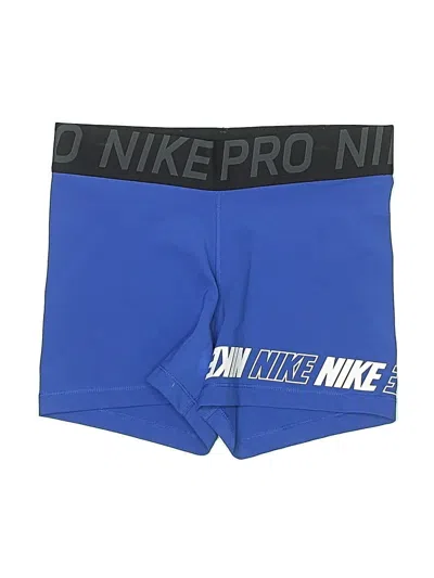 Pre-owned Nike Athletic Shorts In Blue