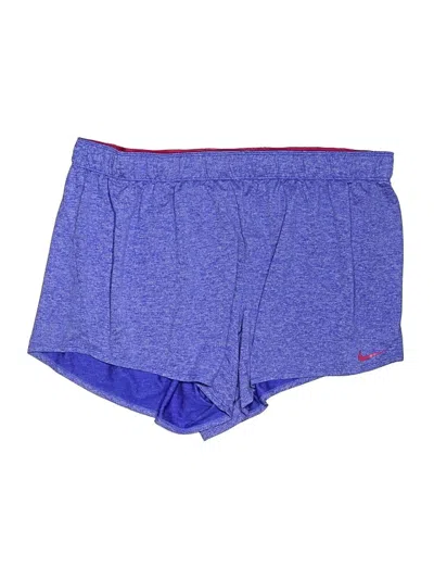 Pre-owned Nike Athletic Shorts In Blue