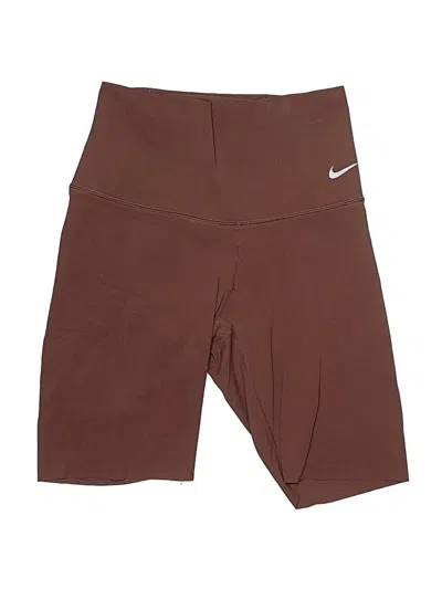 Pre-owned Nike Athletic Shorts In Brown