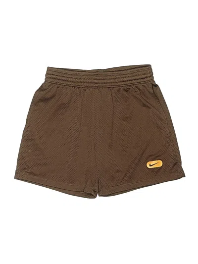 Pre-owned Nike Kids' Athletic Shorts In Brown
