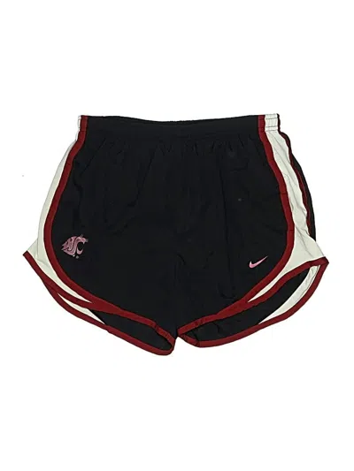 Pre-owned Nike Athletic Shorts In Burgundy
