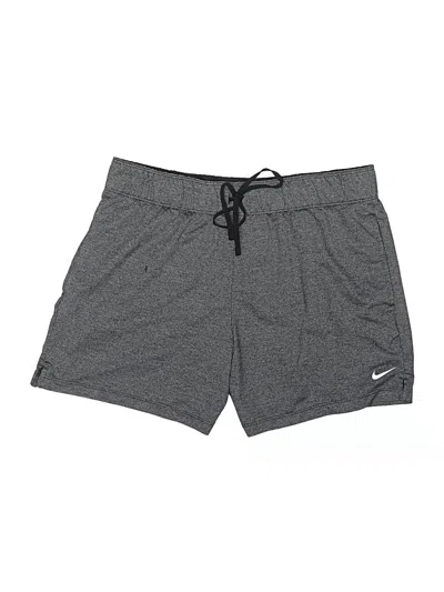 Pre-owned Nike Kids' Athletic Shorts In Gray