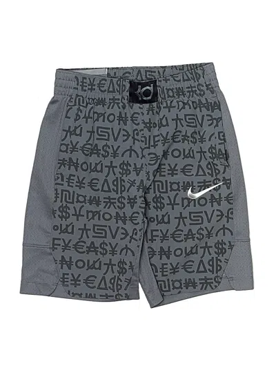 Pre-owned Nike Kids' Athletic Shorts In Gray