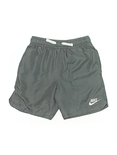 Pre-owned Nike Kids' Athletic Shorts In Gray