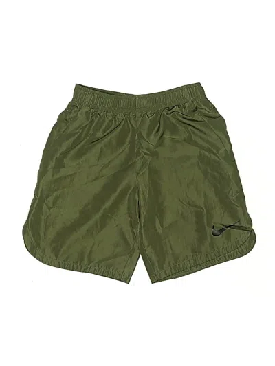 Pre-owned Nike Kids' Athletic Shorts In Green