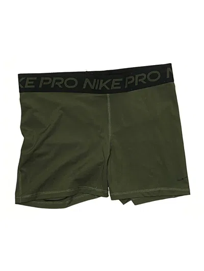 Pre-owned Nike Athletic Shorts In Green