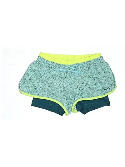 Pre-owned Nike Athletic Shorts In Green