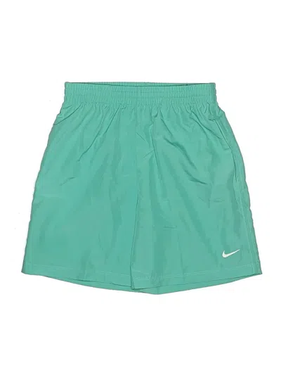Pre-owned Nike Kids' Athletic Shorts In Green