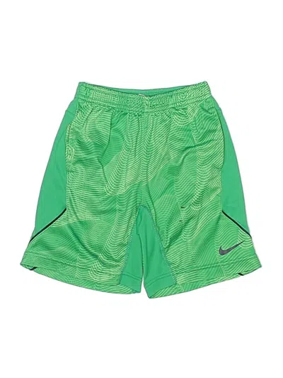 Pre-owned Nike Kids' Athletic Shorts In Green