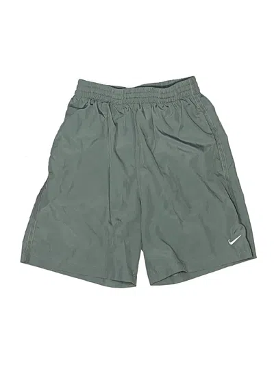 Pre-owned Nike Kids' Athletic Shorts In Green